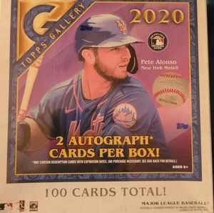 2020 topps gallery monster box